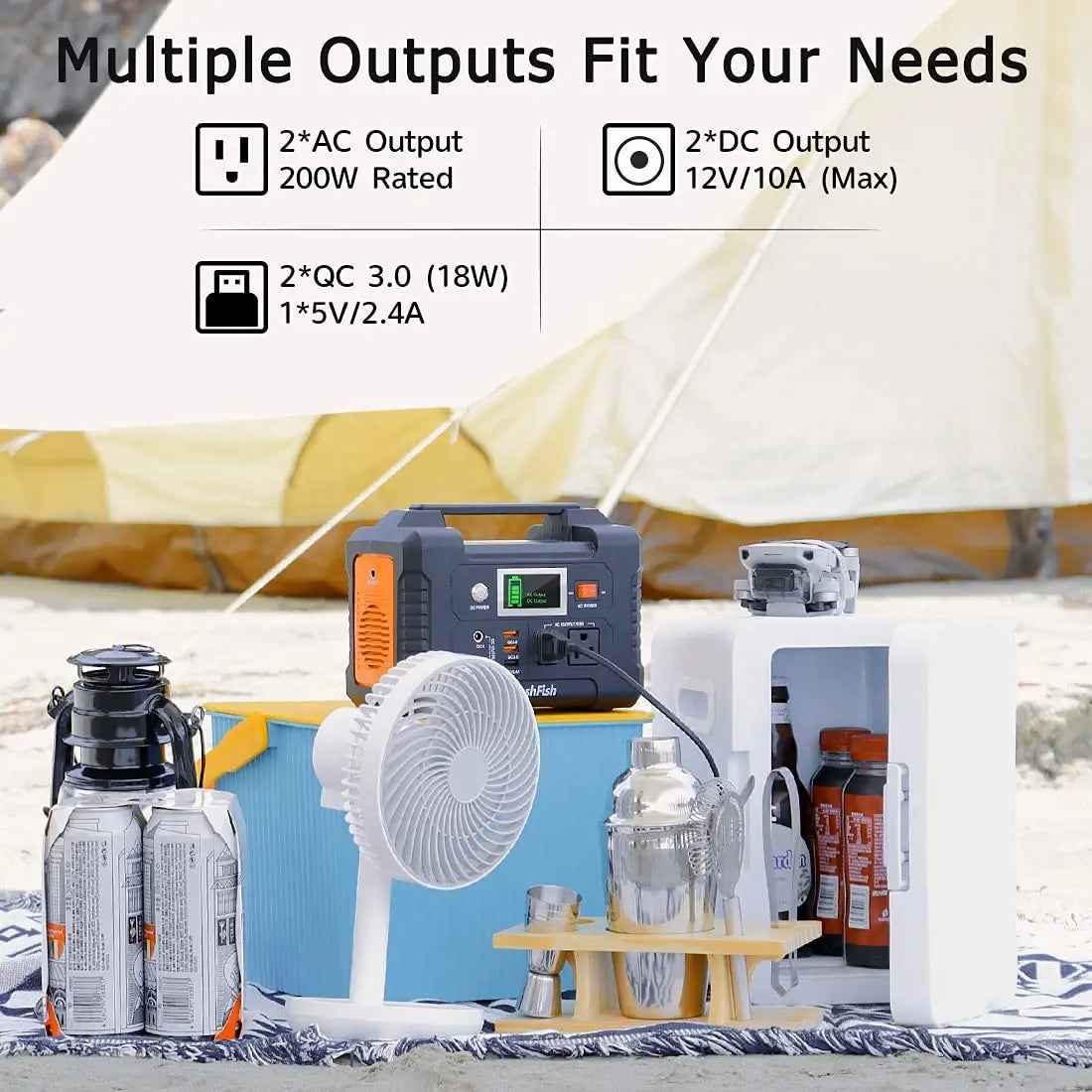 CalmSupply portable power station for reliable backup power